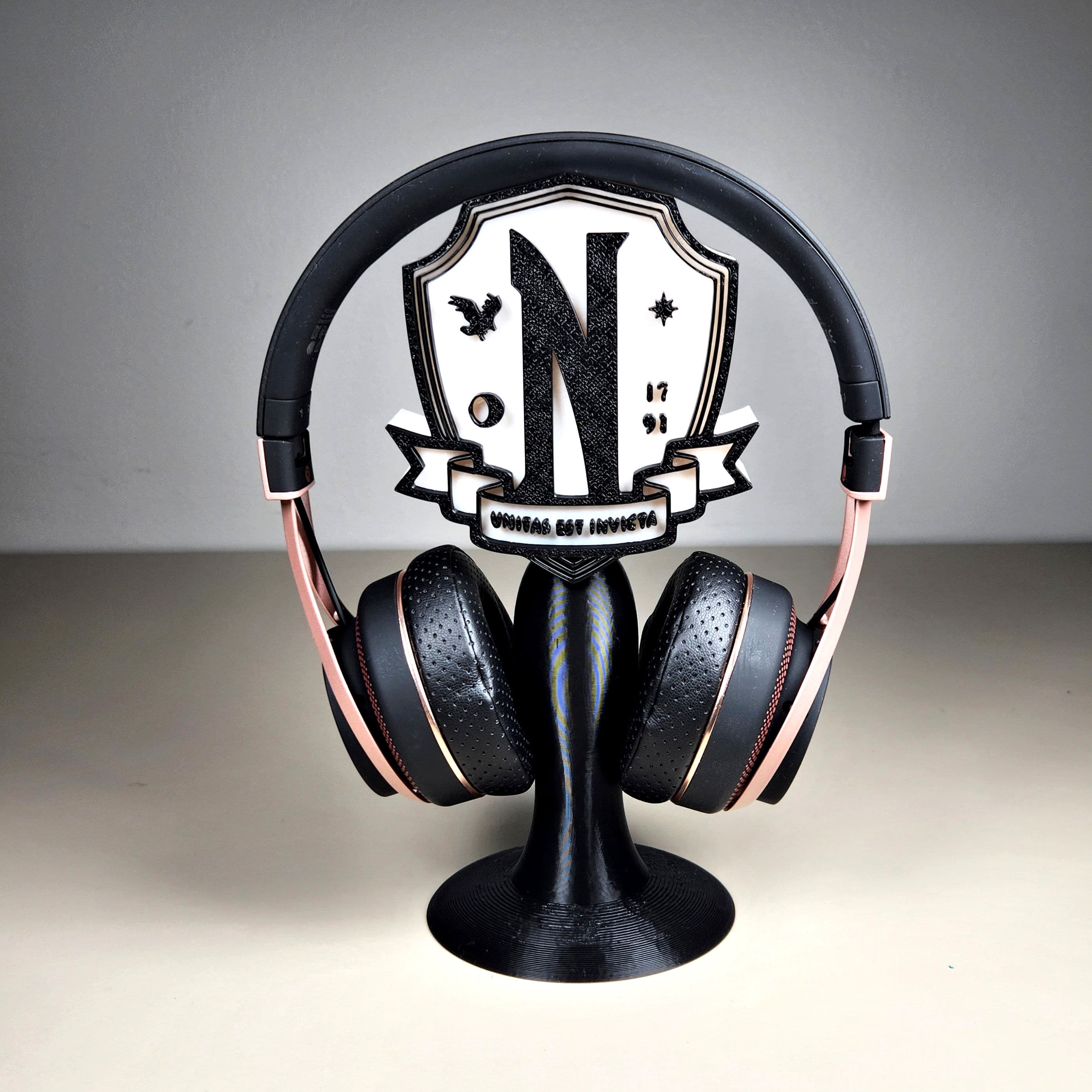 Wednesday Headphones Stand 3d model