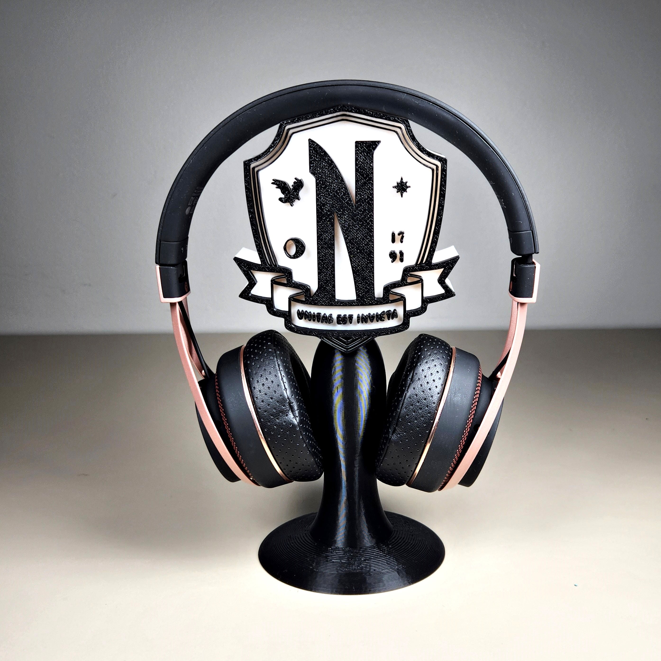 Wednesday Headphones Stand 3d model