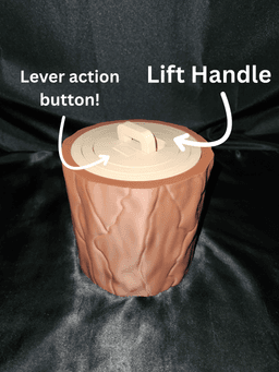 Log Keychain Hanger! 3d model