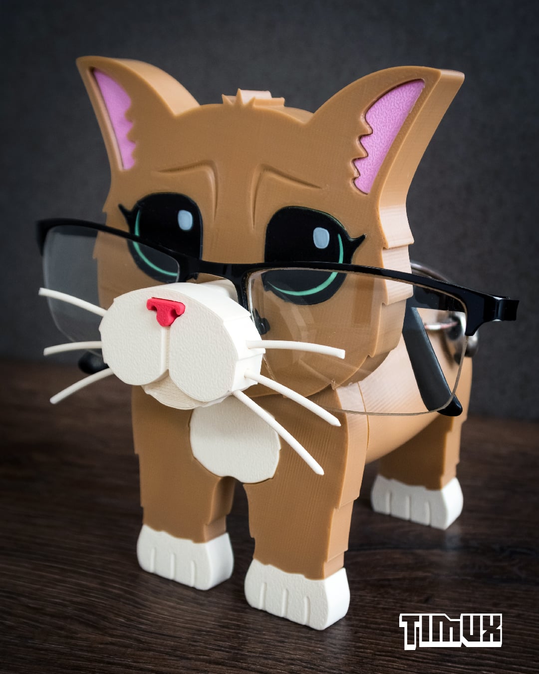 CAT GLASSES HOLDER V2 3d model