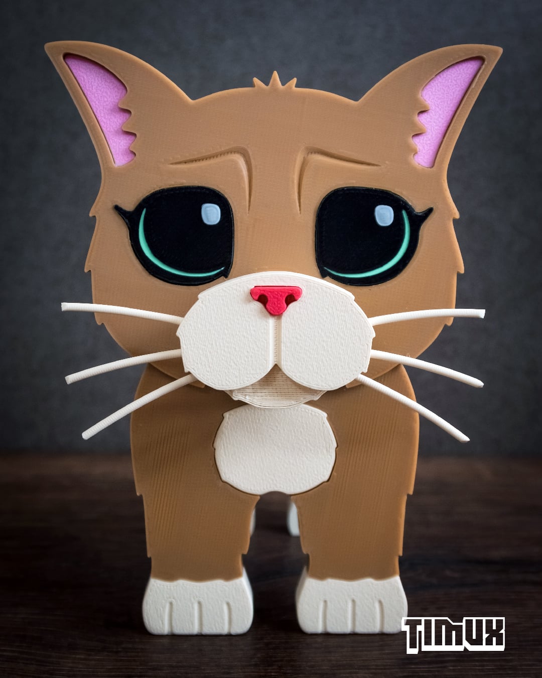 CAT GLASSES HOLDER V2 3d model
