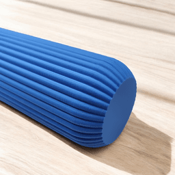 Ribbed Toothbrush & Toothpaste Travel Case 3d model