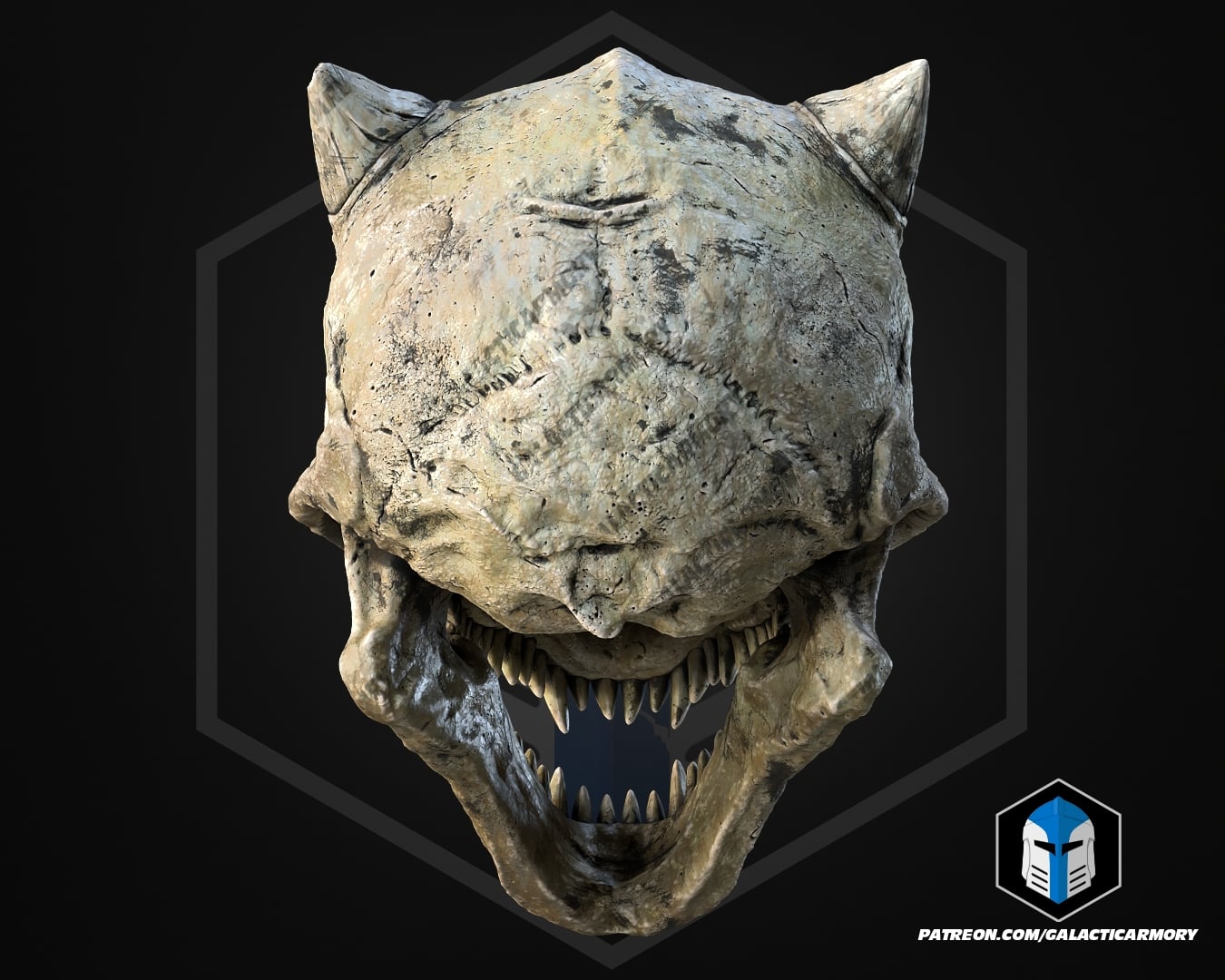 Trandoshans Skull - 3D Print Files 3d model