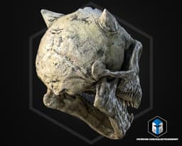 Trandoshans Skull - 3D Print Files 3d model