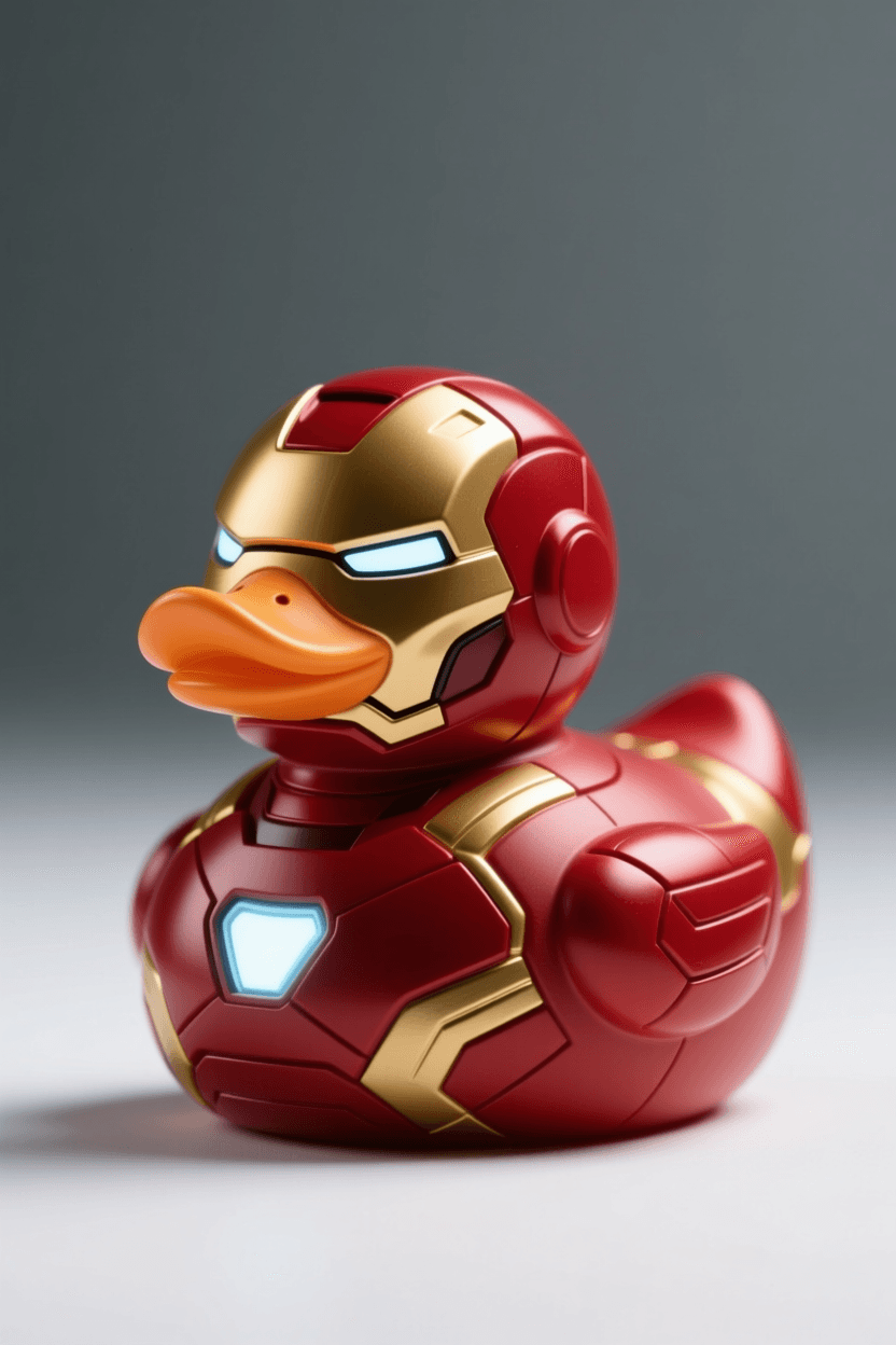 Iron Duck 3d model