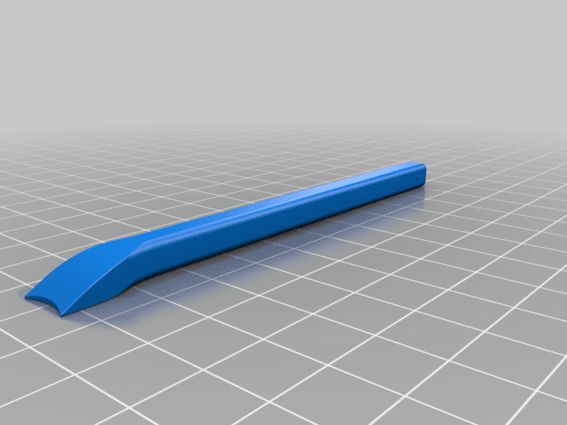 Tiny disposable filling and scraping tools 3d model