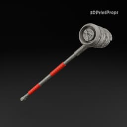 Pulse Hammer – Outer Worlds 2 – Cosplay Weapon – Life-Size Split Parts FDM Ready 3d model