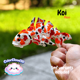 Koi_Variant_1.3mf 3d model
