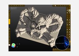 Horny Wet Palette 3d model
