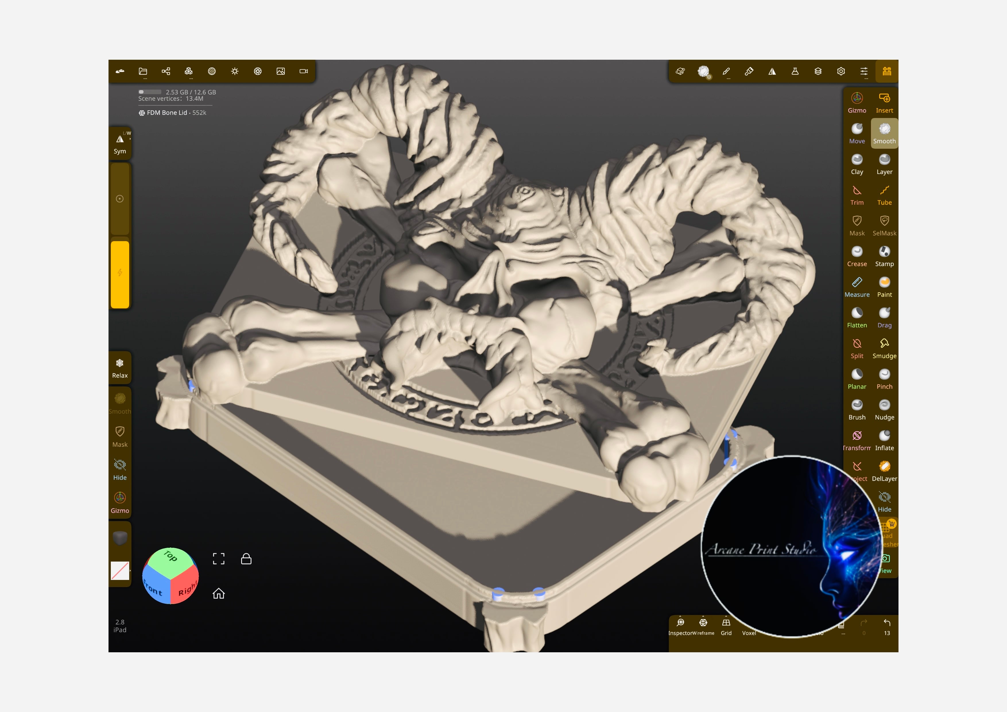 Horny Wet Palette 3d model
