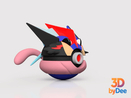 Ash-Greninja Poke Ball 3d model