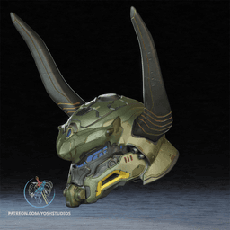 Atlas Helmet 3D Printer STL File 3d model