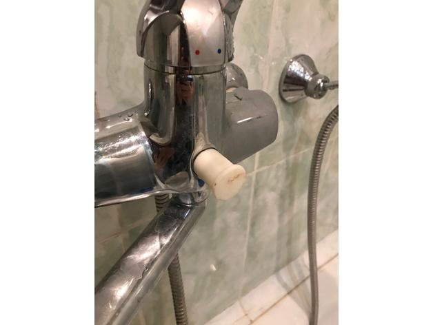 Shower mixer knob 3d model