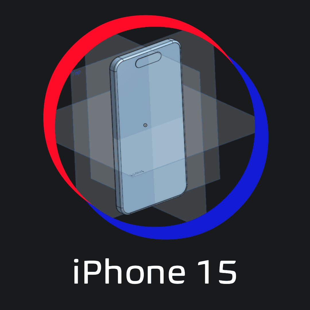 iPhone 15 Mockup 📱 3d model