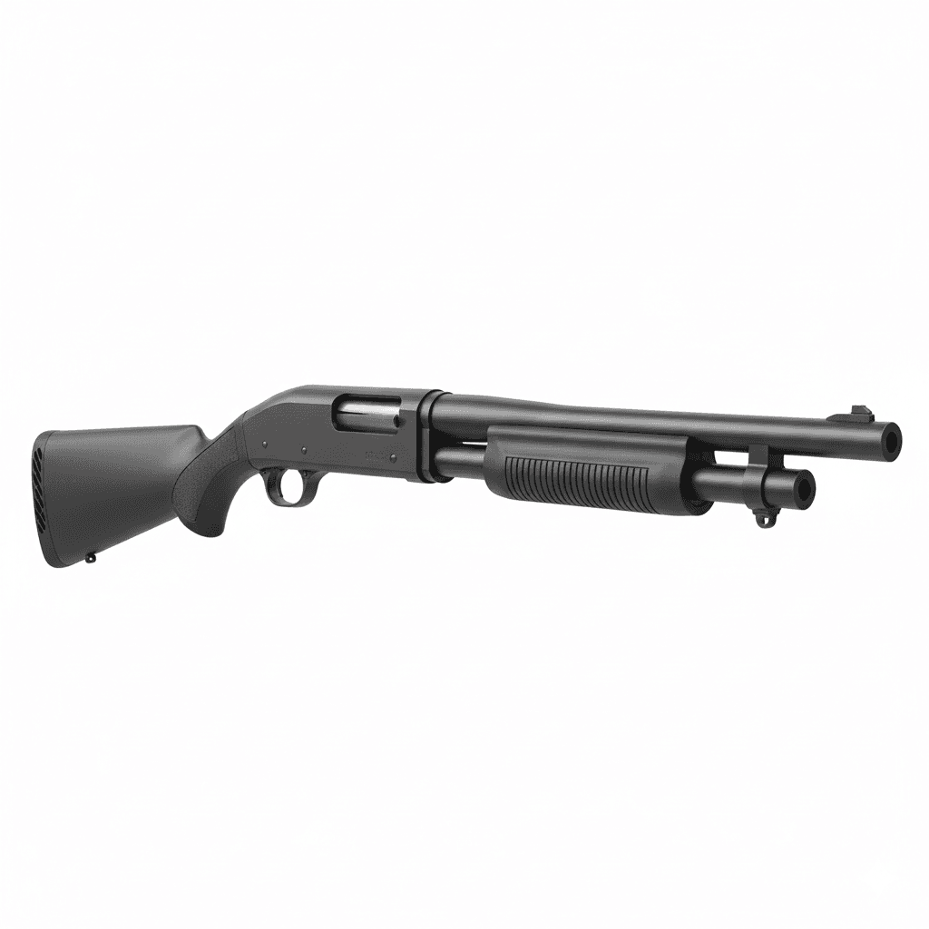Shotgun Norinco 982 Combat Pump Shotgun 3d model