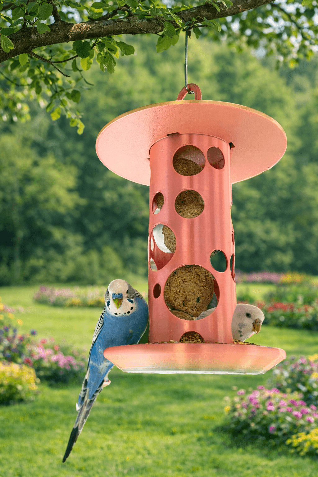 Bird Feeder – Fat Ball Holder 3d model