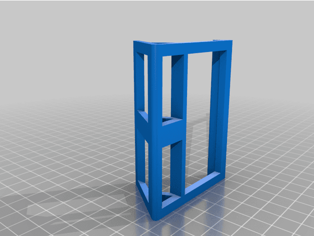 Breadboard holder (with source) 3d model