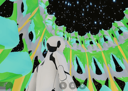 Crown Vase Hall by 3esign (printable metaverse asset) 3d model