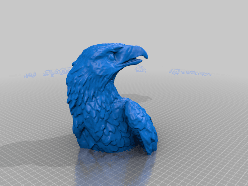 Eagle Statue 3d model
