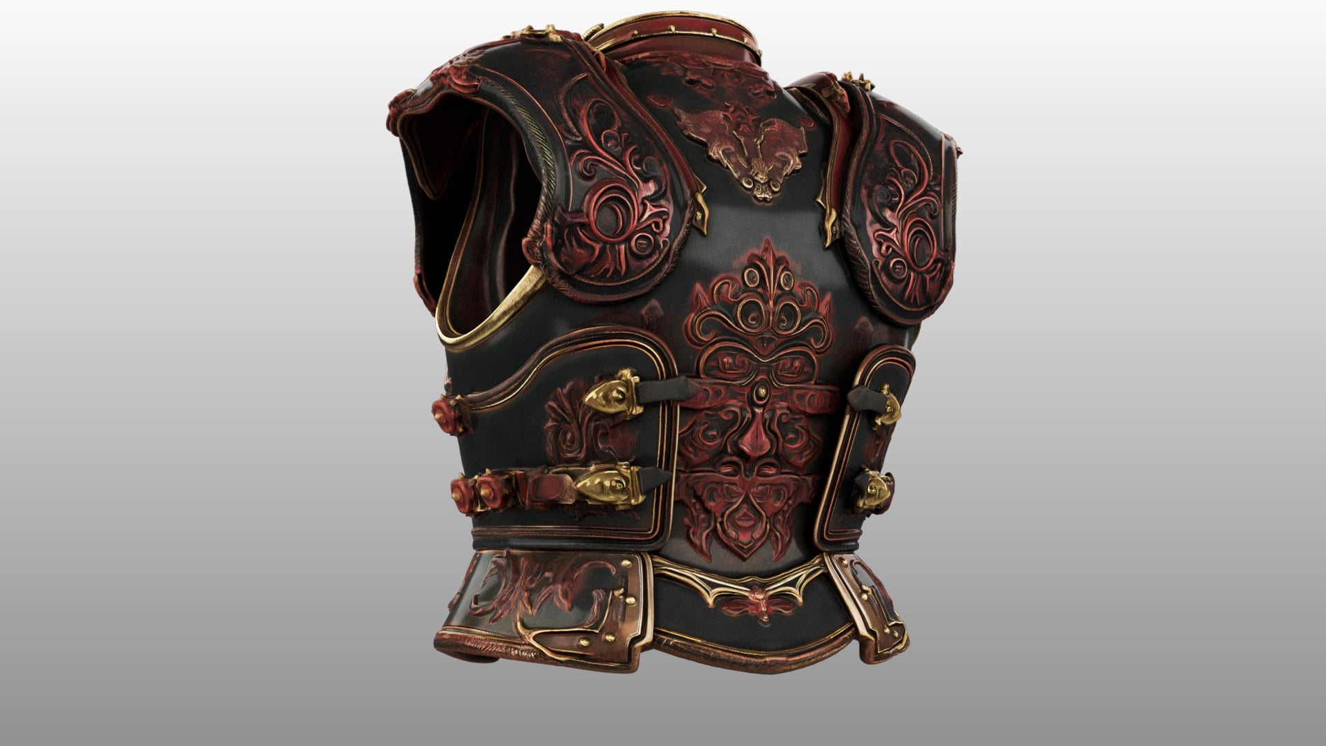 Dragoncrest Armor 3d model