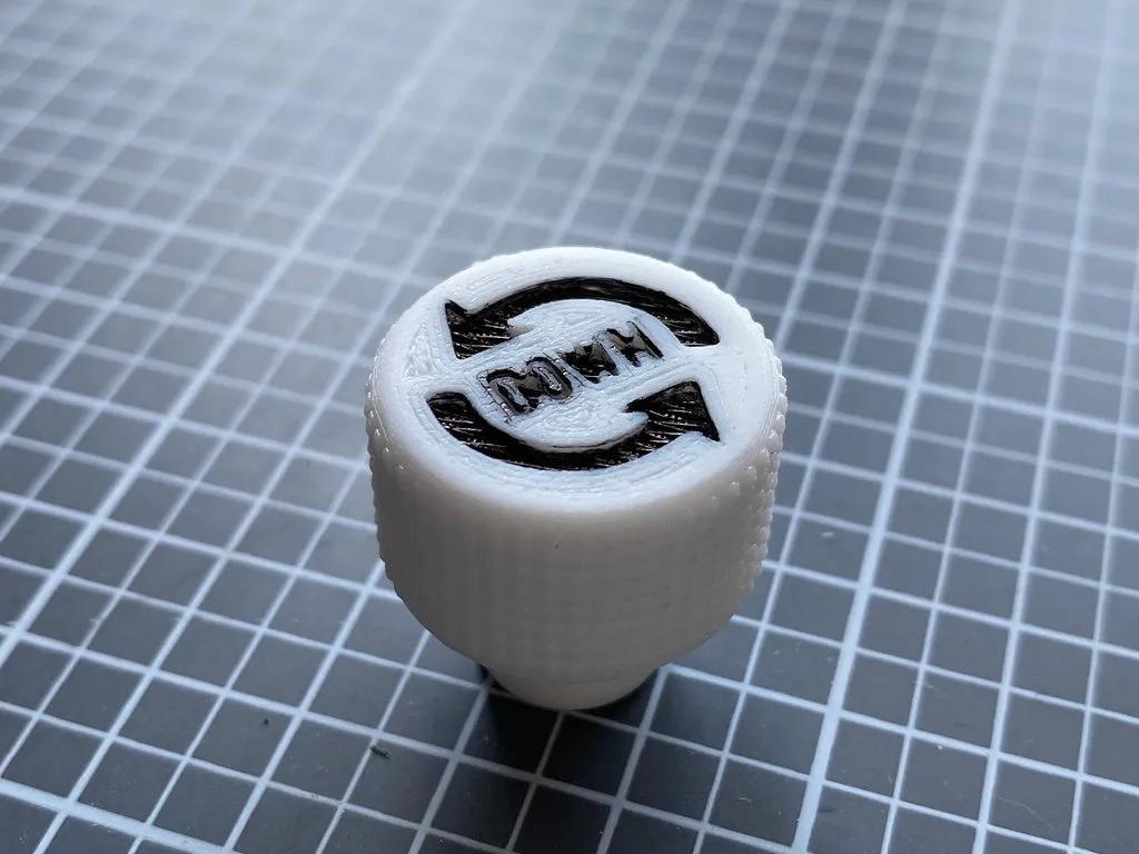 Z-Axis Direction Knob #1 for Creality Ender 3 3d model