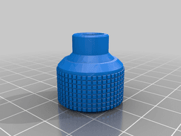 Z-Axis Direction Knob #1 for Creality Ender 3 3d model