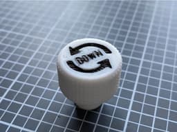 Z-Axis Direction Knob #1 for Creality Ender 3 3d model