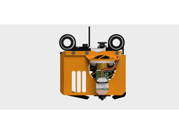 Head double fan Flying Bear Ghost 5 with BLTouch optional 3d model