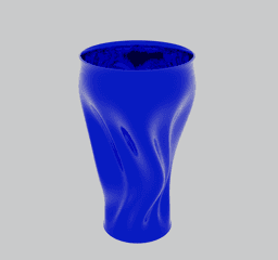 Twisted Wavy Vase 3d model