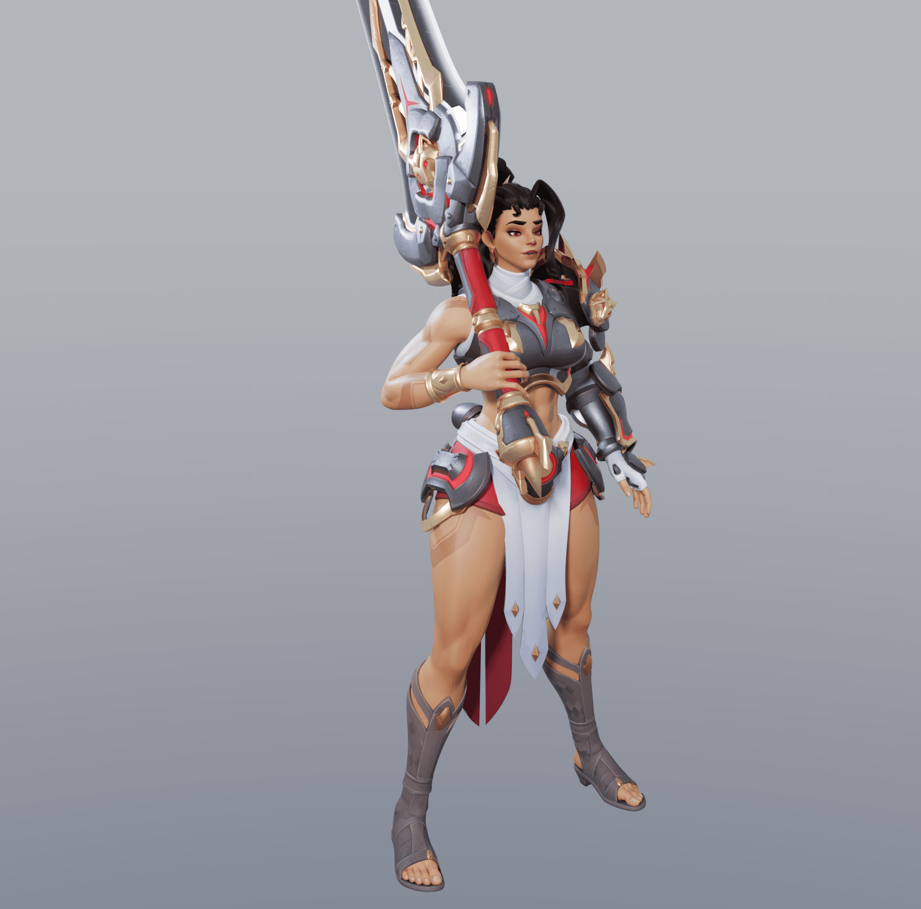 Woman Warrior 3d model