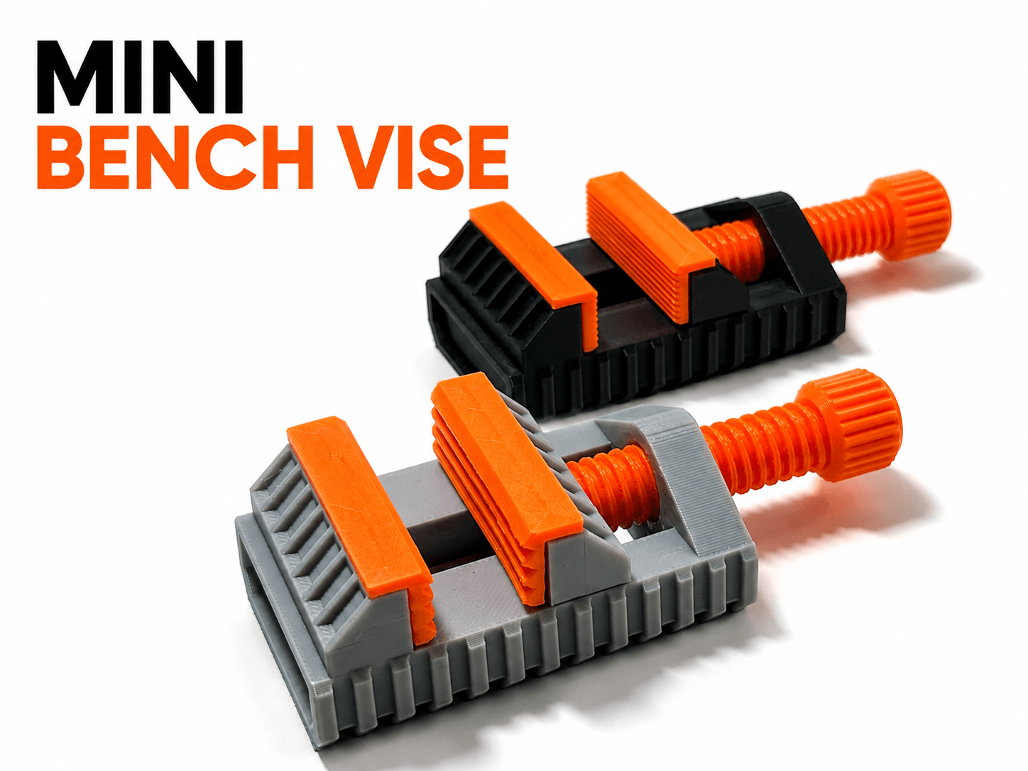 Mini Bench Vise 3d model
