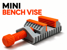 Mini Bench Vise 3d model