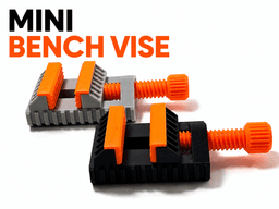 Mini Bench Vise 3d model