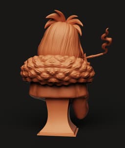 Cruel Fashionista Bust STL | Villain 3D Print | Fan Art 3d model