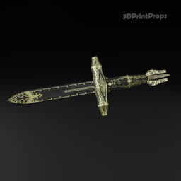 Ebony dagger | The Elder Scrolls Oblivion 3d model