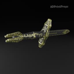Ebony dagger | The Elder Scrolls Oblivion 3d model