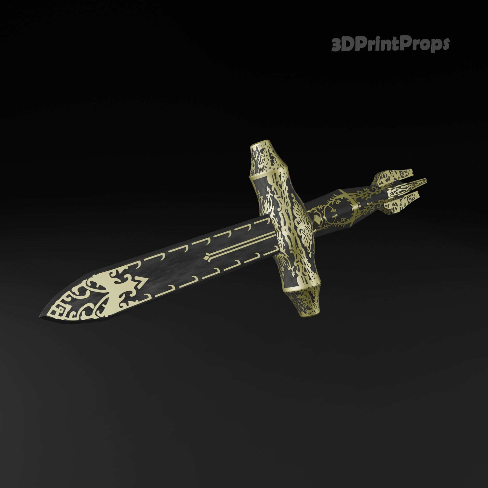 Ebony dagger | The Elder Scrolls Oblivion 3d model
