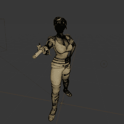 Evie Frye v2 3d model