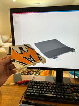 Yamaha SuperJet Squarenose fuel cover 3d model
