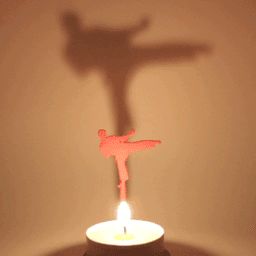 People KungFu 3d model