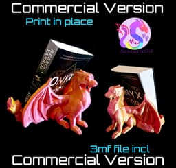 Dragon Book Display *Commercial Version* 3d model