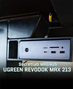 Secretlab Underdesk Mount: UGREEN Revodok Max 213 3d model