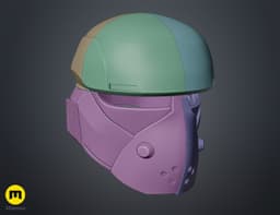 Wrecker's Helmet - The Bad Batch 3d model