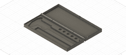 Parametrised Vernier Caliper Case 3d model