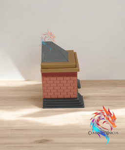 Fireplace Tealight Candle / no supports / 3mf included 3d model