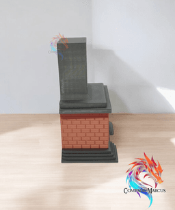 Fireplace Tealight Candle / no supports / 3mf included 3d model