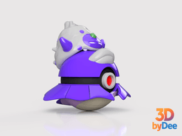 Slowking Galarian Poke Ball 3d model