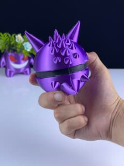 Gengar Pokeball - Multipart 3d model