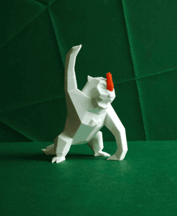 Vigoroth Low Poly Pokemon 3d model