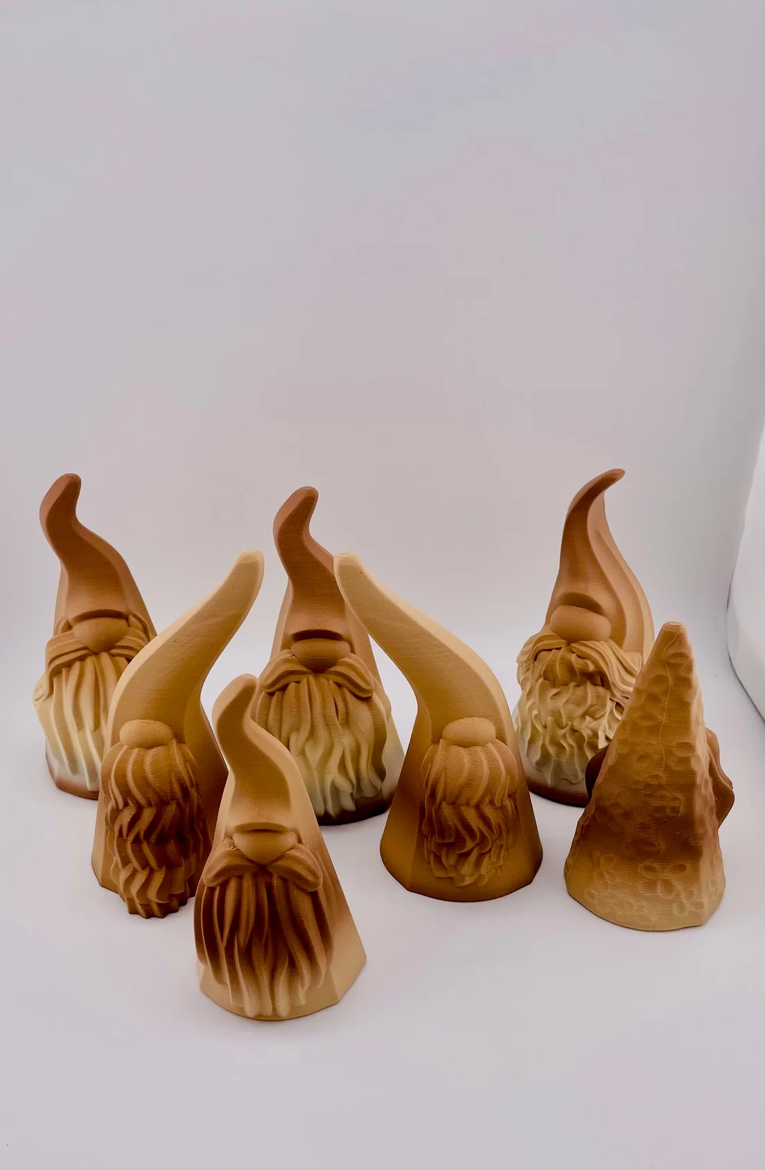 Chiseled Beard Gnome Set 3d model